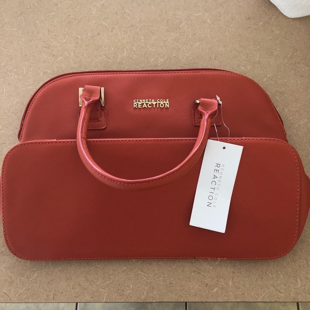 Beautiful Dark Orange Kenneth Cole Reaction Purse